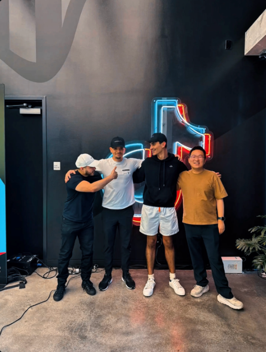 Team at TikTok HQ